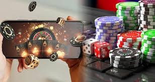 Antarmuka permainan Mesin Arcade di aplikasi mobile dikatoto